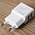 ieftine Încărcătoare Perete-USB 2.0 Adapter Plastice Adaptor pentru cablu USB Pentru Samsung