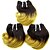 Недорогие Накладки из волос, окрашенных в стиле Омбре-Бразильские волосы Волнистый Натуральные волосы Человека ткет Волосы Ткет человеческих волос Расширения человеческих волос
