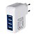 cheap AC Adapter &amp; Power Cables-4000mA Four-port USB Power Adapter/Charger (100~240V/EU Plug)