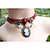 cheap Necklaces-Women&#039;s Choker Necklace Pendant Necklace Ladies Unique Design Tattoo Style European Lace Red Necklace Jewelry For Party Wedding Casual Daily Cosplay Costumes / Gothic Jewelry