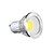 billige Lyspærer-LED-spotpærer 180 lm GU10 MR16 1 LED perler COB Mulighet for demping Varm hvit Kjølig hvit Naturlig hvit 220-240 V 85-265 V / 1 stk. / RoHs