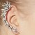 cheap Earrings-1pcs Fashion Crystal Woman Ear Clip Earring Cuff ES27