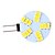 economico Luci LED bi-pin-10 pezzi 3 W Luci LED Bi-pin 500-800 lm G4 15 Perline LED SMD 5730 Bianco caldo Luce fredda 12 V / RoHs