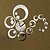 voordelige Spiegels Muurklokken-3d moderne stijl acryl diy ring wandklok