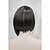 Χαμηλού Κόστους Συνθετικές Trendy Περούκες-Συνθετικές Περούκες Ίσιο Ίσια Ασύμμετρο κούρεμα Με αφέλειες Περούκα Συνθετικά μαλλιά Γυναικεία Ανάμεικτο Χρώμα Hivision