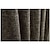 levne Záclony na okno-jeden panel šedé pevné látky len / bavlna směs panel závěs
