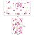 abordables Autocollants muraux-Stickers muraux Stickers muraux, style papillon rose muraux PVC autocollants