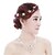 cheap Headpieces-Type U Imitation Pearl Flowers With Wedding Headpiece One Piece