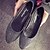 Недорогие Женская обувь на плоской подошве-Черный / Фиолетовый / Серебристый / Золотистый - Женская обувь - На каждый день - Дерматин - На плоской подошве - С острым носком -Обувь