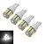 cheap Light Bulbs-JIAWEN 4Pcs 10-7020 SMD Car T10 LED Wedge Replacement Reverse Instrument Panel Lamp Bulbs For Clearance Lights