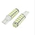 olcso Izzók-2pcs 2.5 W Dekoratív 150-200 lm T10 68led LED gyöngyök SMD 2835 Dekoratív Hideg fehér 12 V / 1 db. / RoHs / CCC
