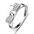 tanie Modne pierścionki-Srebrny Srebro standardowe Srebrny Nieskończoność Biżuteria Nieskończoność