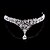 cheap Headpieces-Crystal / Fabric / Alloy Crown Tiaras / Head Chain with 1 Piece Wedding / Special Occasion / Party / Evening Headpiece