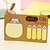 cheap Paper &amp; Notebooks-Animal 2 Shapes Kraft Paper Self-Stick Note For School / Office
