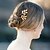 זול כיסוי ראש לחתונה-ביגוד לראש / מַכבֵּנָה / פין שיער עם פרחוני 1pc חתונה / אירוע מיוחד / קזו&#039;אל כיסוי ראש
