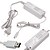 abordables Kits d&#039;Accessoires pour Wii U-DF-0096 Câble Pour Wii U ,  Câble Métal / ABS 1 pcs unité