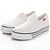 cheap Women&#039;s Slip-Ons &amp; Loafers-Women&#039;s Shoes Flat Heel Round Toe Fashion Sneakers Casual Black/White/Gray