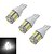 voordelige Gloeilampen-Jiawen 3 stks 3 w 210 lm t10 auto gloeilampen leeslamp decoratie licht 10 leds smd 7020 koud wit dc 12 v