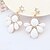 cheap Earrings-Earring Drop Earrings Jewelry Women Alloy / Resin 1set White