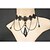 preiswerte Halsketten-Damen Halsketten / Anhängerketten / Gothic Schmuck - Spitze Tattoo Stil Schwarz Modische Halsketten Schmuck Für Hochzeit, Party, Alltag / Tattoo-Hals