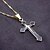 cheap Religious Jewelry-Pendants Rhinestone Cross Shape As Picture 1