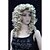 tanie Peruki syntetyczne modne-Peruki cosplay Peruki syntetyczne Curly Curly Peruka Blond Włosie synetyczne Damskie Blond