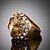 Χαμηλού Κόστους Μοδάτο Δαχτυλίδι-Κρίκοι Μοντέρνα Πάρτι Κοσμήματα Κράμα / Cubic Zirconia Γυναικεία Εντυπωσιακά Δαχτυλίδια 1pc,Ένα Μέγεθος Χρυσαφί