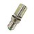 abordables Ampoules électriques-2.5 W Ampoules Maïs LED 200-250 lm E14 T 64 Perles LED SMD 3014 Blanc Chaud Blanc Froid 220-240 V / 1 pièce / RoHs / CCC