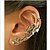 cheap Ear Cuffs-Women&#039;s Ear Cuffs Fashion European Punk Alloy Jewelry Silver Bronze Wedding Party Daily Casual Costume Jewelry