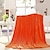 billige Tæpper og sengetæpper-Koralfleece, Trykt Ensfarvet Bomuld/Polyester dyner
