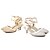 cheap Women&#039;s Shoes-Women&#039;s Office &amp; Career Dress Summer Buckle Stiletto Heel Leatherette White Beige