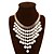 abordables Collares de perlas-Mujer Collares Declaración Borla Moda Europeo Estilo Simple Perla Legierung Pantalla de color Gargantillas Joyas Para Fiesta