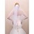 voordelige Bruidssluiers-Two-tier - Pencil Edge - Classic - Elbow Veils ( White