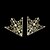 Χαμηλού Κόστους Σμόκιν &amp; Κοστούμια-Μπουτονιέρα Μοτίβο Κλασσικό Καρφίτσα Κοσμήματα Χρυσό Κίτρινο Για Πάρτι Δουλειά / Τελετή / Γάμος