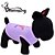 cheap Dog Clothes-Cat Dog Shirt / T-Shirt Tiaras &amp; Crowns Dog Clothes Puppy Clothes Dog Outfits Purple Pink Rose Costume for Girl and Boy Dog Terylene XS S M L