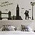 cheap Wall Stickers-Luminous Wall Stickers Wall Decals, Style London PVC Wall Stickers