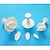 Недорогие Все для выпечки-Инструменты для выпечки пластик Экологичные / 3D Хлеб / Торты / Шоколад выпечке Mold