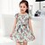 cheap Dresses-Girls&#039; Short Sleeves 3D Printed Graphic Dresses Cotton Dress Summer