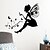 billige Vægklistermærker-Dekorative Mur Klistermærker - Fly vægklistermærker Mennesker Blomster Tegneserie Stue Soveværelse Badeværelse Køkken Spisestue
