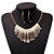 olcso Divat nyaklánc-Női Ékszer készlet / Nyilatkozat nyakláncok - Hamis gyémánt Luxus, Európai Arany, Fehér Nyakláncok Kompatibilitás Parti