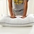お買い得  枕-ベッド用枕 , ホワイト 合成マイクロファイバー100％