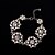 cheap Bracelets-Women&#039;s Couple&#039;s Diamond Crystal Charm Silver Alloy Jewelry Wedding Party Birthday Engagement Gift Daily Office &amp; Career Costume Jewelry