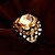 Χαμηλού Κόστους Μοδάτο Δαχτυλίδι-Κρίκοι Μοντέρνα Πάρτι Κοσμήματα Κράμα / Cubic Zirconia Γυναικεία Εντυπωσιακά Δαχτυλίδια 1pc,Ένα Μέγεθος Χρυσαφί