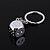cheap Keychains-Keychain Square Alloy For Party / Daily / Casual / Couple&#039;s