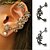 Χαμηλού Κόστους Μανσέτες Αυτιών-Women&#039;s Ear Cuffs European Alloy Jewelry For Wedding Party Daily Casual