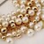 cheap Pearl Necklaces-Women&#039;s Pearl Layered Statement Necklace - Pearl Ball Statement, Ladies, Luxury, European Golden Necklace Jewelry For Wedding, Party, Special Occasion, Birthday, Congratulations, Gift