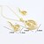cheap Jewelry Sets-Women&#039;s Jewelry Set Wedding Party Daily Casual Sports Pearl Resin Gold Plated Earrings Necklaces