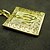 cheap Necklaces-18K Real Gold Plated Allah Muslim Zircon Pendant 3.3*2.3CM