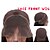お買い得  人間の髪の毛のかつら-株式ブラジル処女で10-30inch変態巻き毛のレースの前部かつら、無料のギフト送信