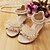 cheap Girls&#039; Shoes-Girls&#039; Shoes Dress Low Heel Comfort Peep Toe Leather Sandals More Colors available